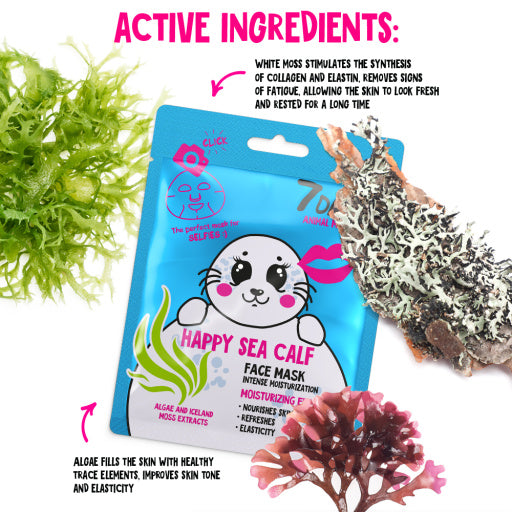 Set Cadou 7DAYS Animal Mask Pretty Kitty Mix Funny Beauty