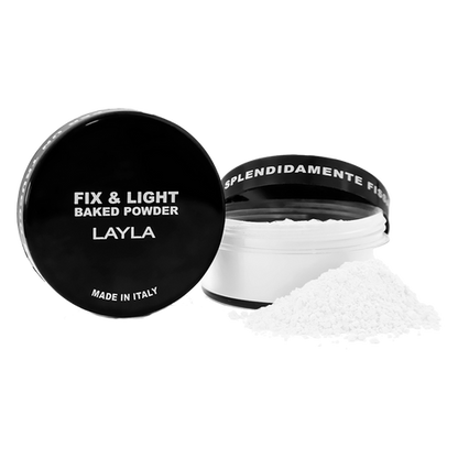 Layla Cosmetics Fix and Light Baked Powder No 1 - Pudra Coapta