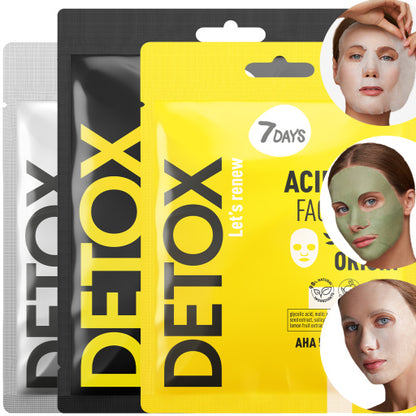 Set Cadou 7DAYS Detox Professional Complex Care 3 Produse