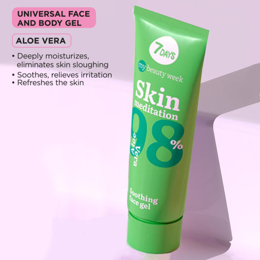 Gel Facial 7DAYS My Beauty Week Skin Meditation Calmant 80ml