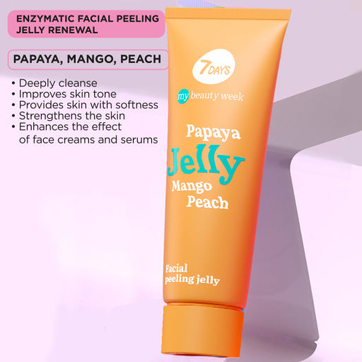 Exfoliant Facial 7DAYS My Beauty Week Peeling Jelly Gomaj 80ml