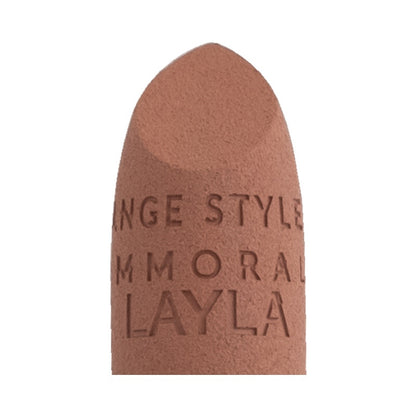 Layla Cosmetics Immoral Mat Lipstick No 1 Best Nude - Ruj Intens Mat