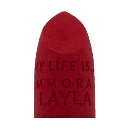 Layla Cosmetics Immoral Mat Lipstick No 10 Soo…Phia - Ruj Intens Mat