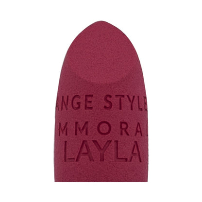 Layla Cosmetics Immoral Mat Lipstick No 24 Pelledoca - Ruj Intens Mat