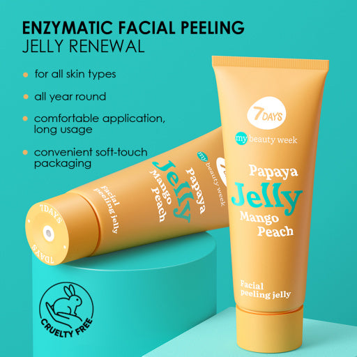 Exfoliant Facial 7DAYS My Beauty Week Peeling Jelly Gomaj 80ml