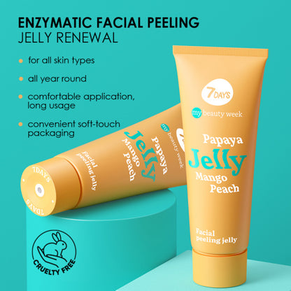 Exfoliant Facial 7DAYS My Beauty Week Peeling Jelly Gomaj 80ml