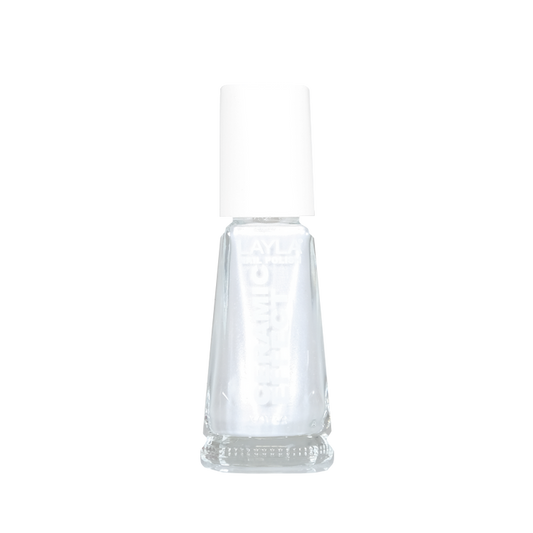 Layla Cosmetics Nail Polish Ceramic Effect N.111 Pearled Now - Lac de Unghii Clasic