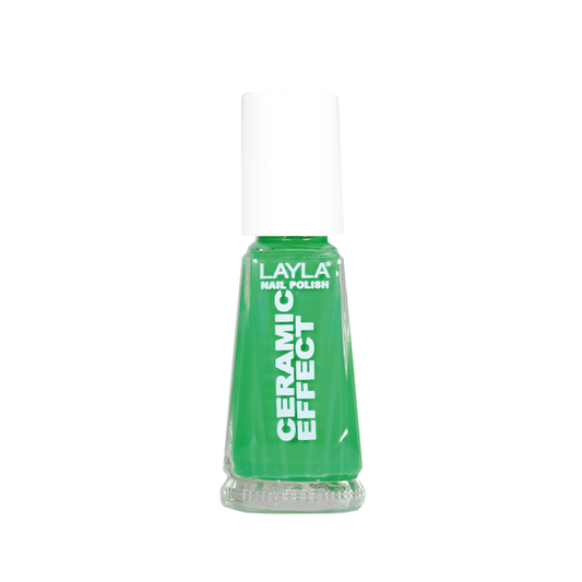 Layla Cosmetics Nail Polish Ceramic Effect N.116 Funky Giada - Lac de Unghii Clasic