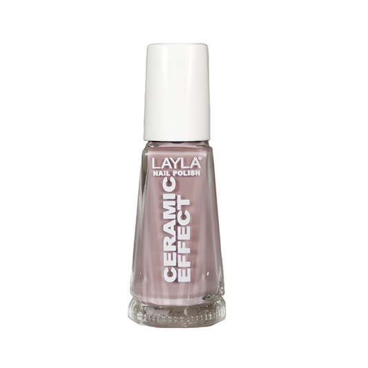 Layla Cosmetics Nail Polish Ceramic Effect Quiet N.118 Mellow - Lac de Unghii Clasic