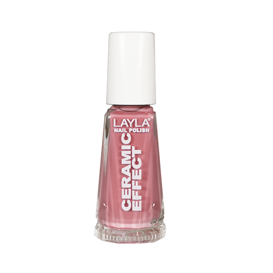 Layla Cosmetics Nail Polish Ceramic Effect Quiet N.120 Pillow - Lac de Unghii Clasic