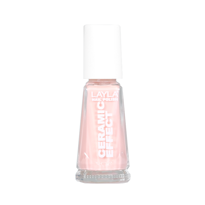 Layla Cosmetics Nail Polish Ceramic Effect N.17 Ballet Shoes - Lac de Unghii Clasic