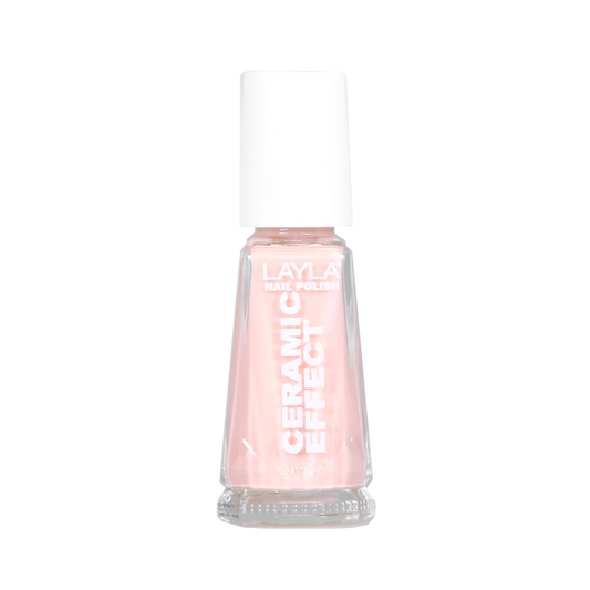 Layla Cosmetics Nail Polish Ceramic Effect N.17 Ballet Shoes - Lac de Unghii Clasic