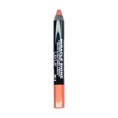 Layla Cosmetics Miracle Shine Lasting Lipgloss Pencil No 1 - Ruj Stralucitor de Lunga Durata