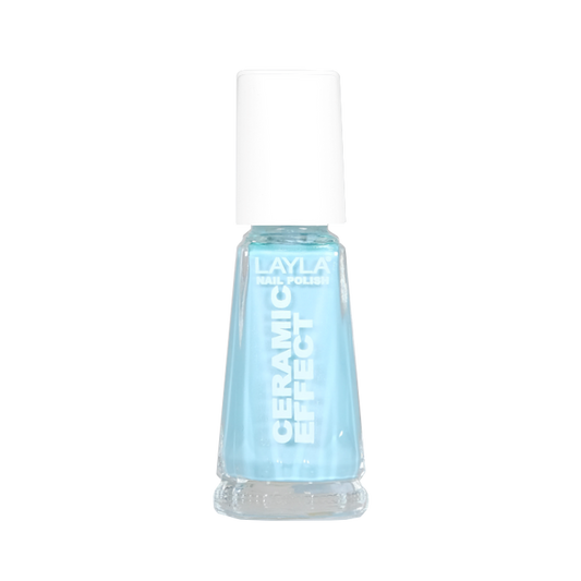 Layla Cosmetics Nail Polish Ceramic Effect N.24 Jade It All - Lac de Unghii Clasic
