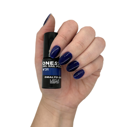 Layla Cosmetics One Step Gel Nail Polish N.31 Blues - Oja Semipermanenta