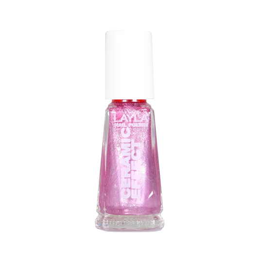 Layla Cosmetics Nail Polish Ceramic Effect N.37 Teenage Dream - Lac de Unghii Clasic