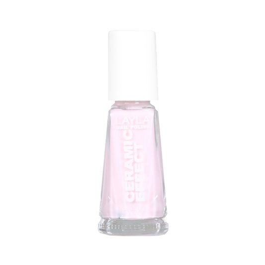 Layla Cosmetics Nail Polish Ceramic Effect N.3 Sweet Pink - Lac de Unghii Clasic