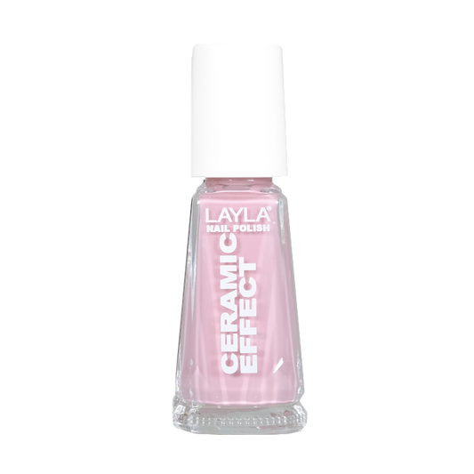 Layla Cosmetics Nail Polish Ceramic Effect N.48 Skin - Lac de Unghii Clasic