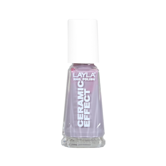 Layla Cosmetics Nail Polish Ceramic Effect N.50 Sweet Concrete - Lac de Unghii Clasic