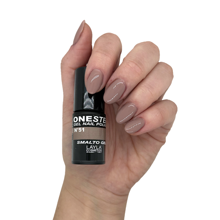 Layla Cosmetics One Step Gel Nail Polish N.51 Choco Love - Oja Semipermanenta