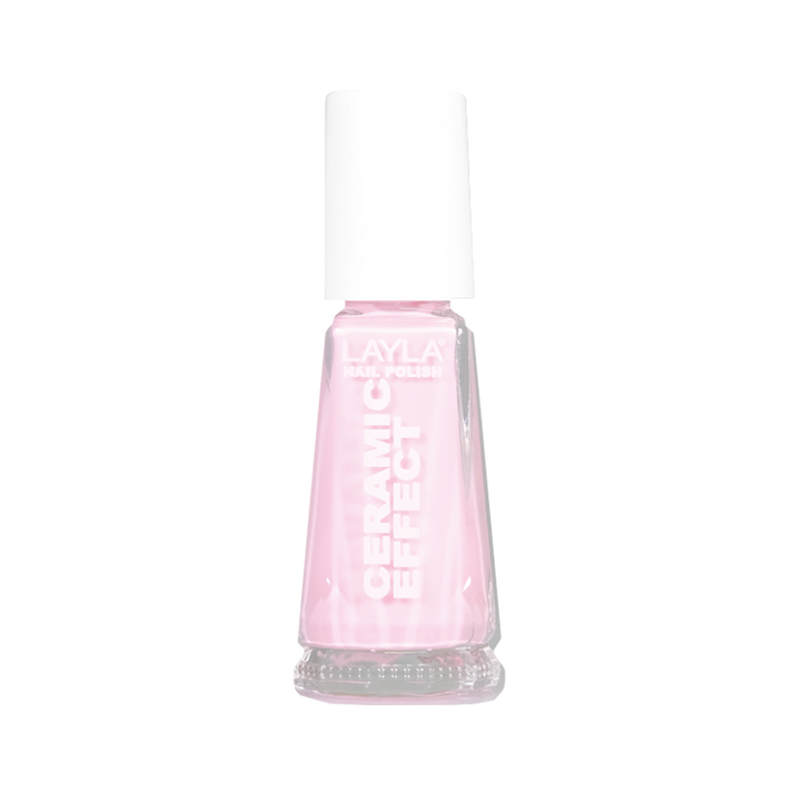Layla Cosmetics Nail Polish Ceramic Effect N.57 My Pink Doll - Lac de Unghii Clasic