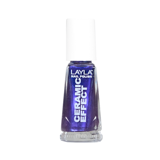 Layla Cosmetics Nail Polish Ceramic Effect N.59 Blackberry - Lac de Unghii Clasic