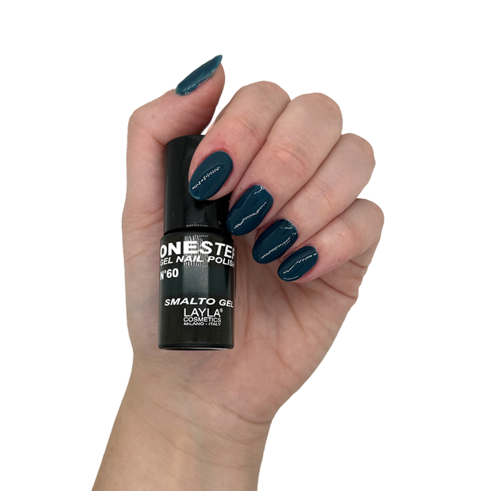 Layla Cosmetics One Step Gel Nail Polish N.60 Green Vogue - Oja Semipermanenta