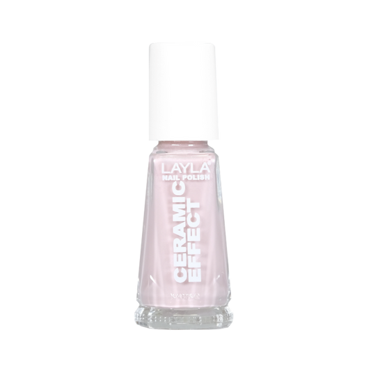 Layla Cosmetics Nail Polish Ceramic Effect N.69 Siky Beige - Lac de Unghii Clasic