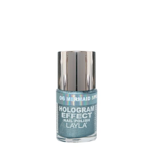Layla Cosmetics Hologram Effect N.6 Mermaid Spell - Lac de Unghii Clasic cu Efect Holografic