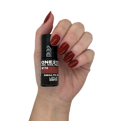 Layla Cosmetics One Step Gel Nail Polish N.74 Atomic Bronze - Oja Semipermanenta