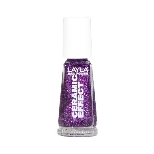 Layla Cosmetics Nail Polish Ceramic Effect N.81 Ultra Violet - Lac de Unghii Clasic