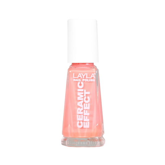 Layla Cosmetics Nail Polish Ceramic Effect N.85 Juicy Melon - Lac de Unghii Clasic