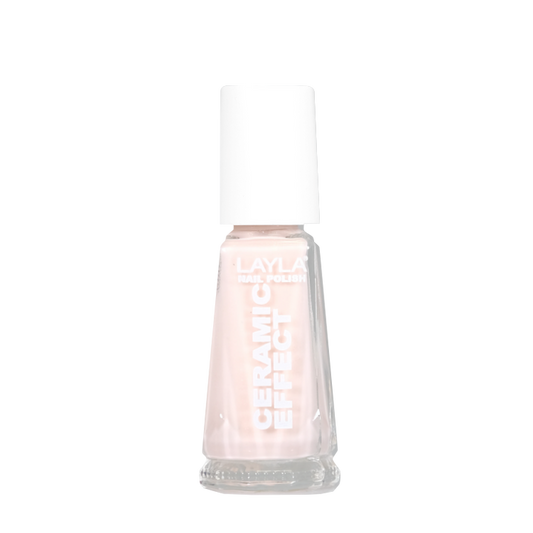 Layla Cosmetics Nail Polish Ceramic Effect N.88 Naked - Lac de Unghii Clasic
