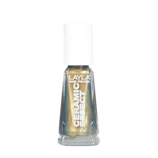 Layla Cosmetics Nail Polish Ceramic Effect N.91 Beetlejuice - Lac de Unghii Clasic