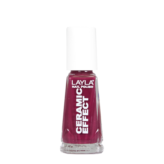 Layla Cosmetics Nail Polish Ceramic Effect N.99 Midnight In Malibu - Lac de Unghii Clasic