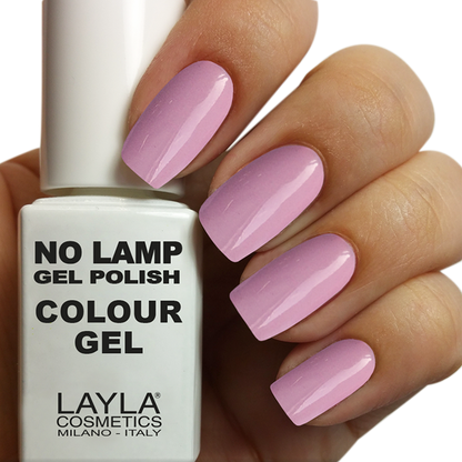 Layla Cosmetics No Lamp Gel Polish Colour N.13 Nude Heart - Oja Semipermanenta Hibrida