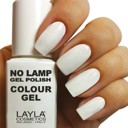 Layla Cosmetics No Lamp Gel Polish Colour N.2 Just Like Milk - Oja Semipermanenta Hibrida