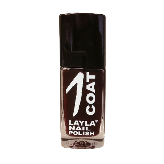 Layla Cosmetics One Coat Nail Polish N.11 Lady Brown - Lac de Unghii Clasic