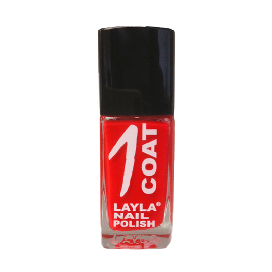 Layla Cosmetics One Coat Nail Polish N.6 Red Explosion - Lac de Unghii Clasic