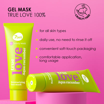 Masca Faciala 7DAYS My Beauty Week True Love Hidratanta 80ml