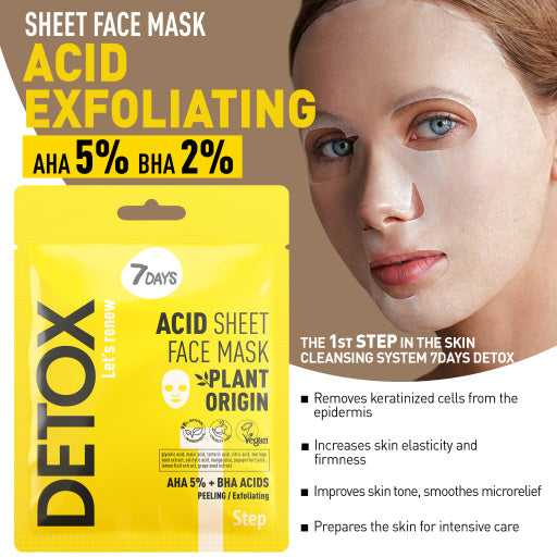 Set Cadou 7DAYS Detox Professional Complex Care 3 Produse